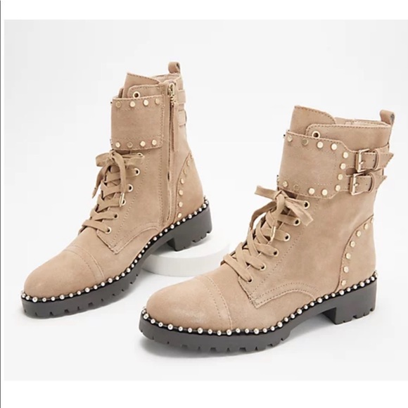 Sam Edelman Shoes - Sam Edelman Leather Studded Ankle Boots - Jennifer
